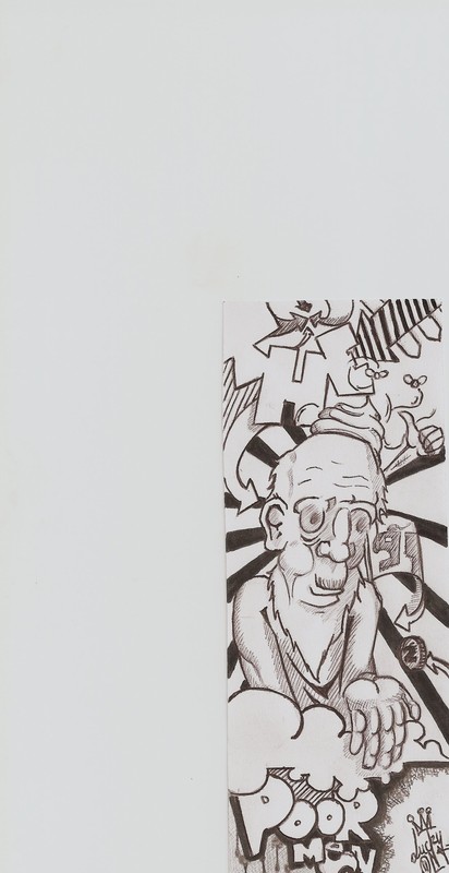 compo faite au bic et au feutre (1h de travail) 