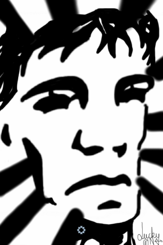 travail ombres visage